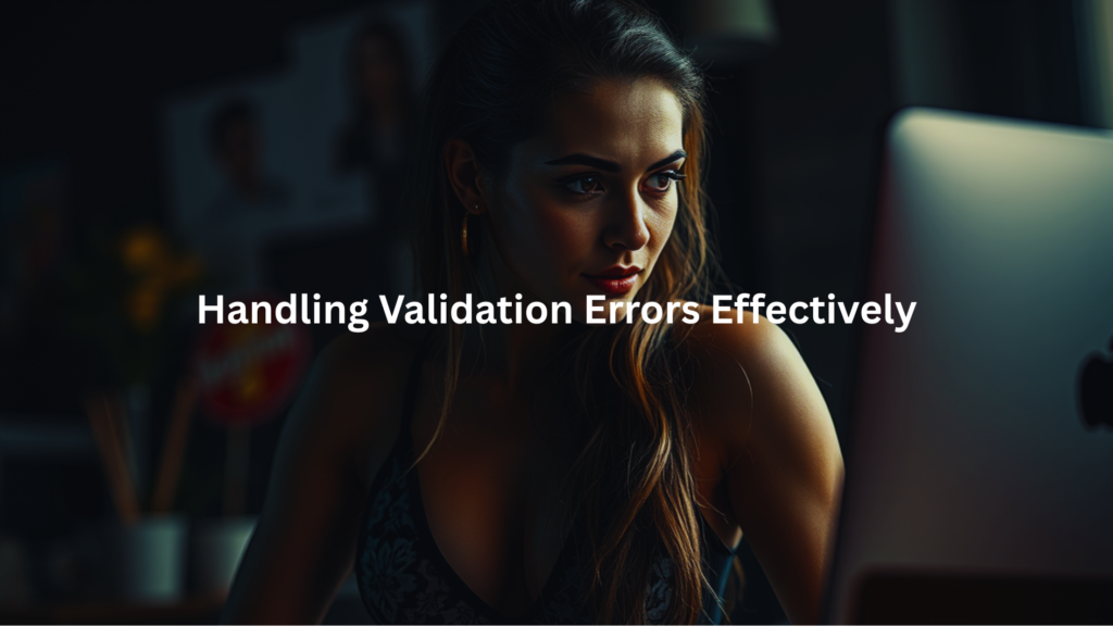 Handling Validation Errors Effectively