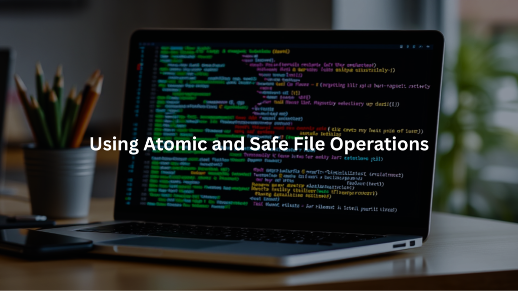 Using Atomic and Safe File Operations