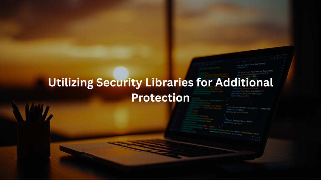 Utilizing Security Libraries for Additional Protection
