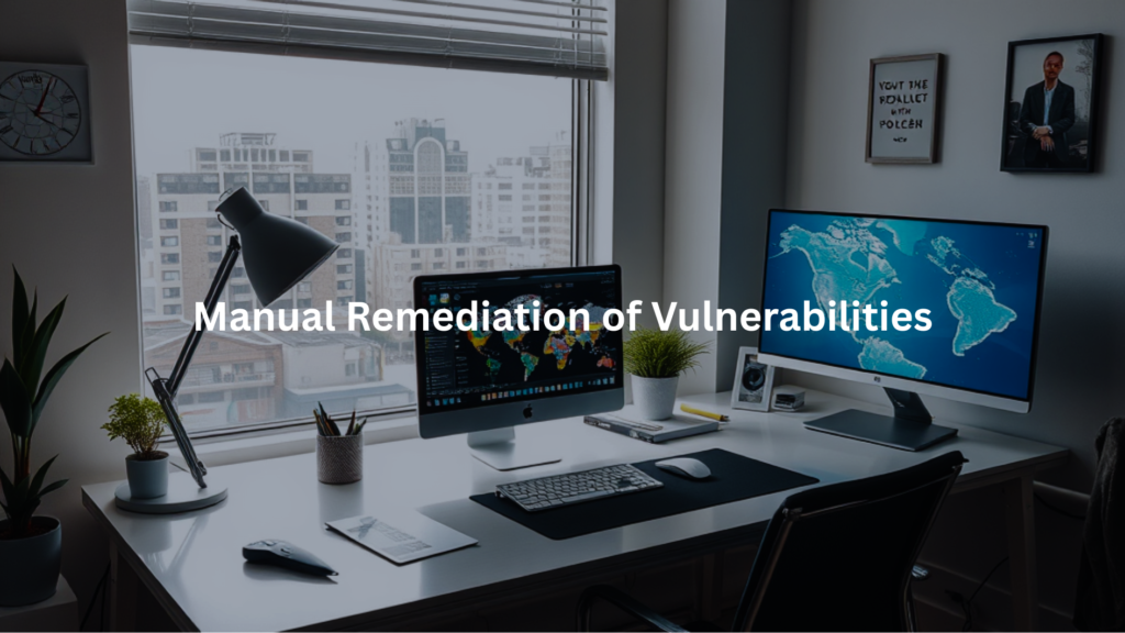 Manual Remediation of Vulnerabilities