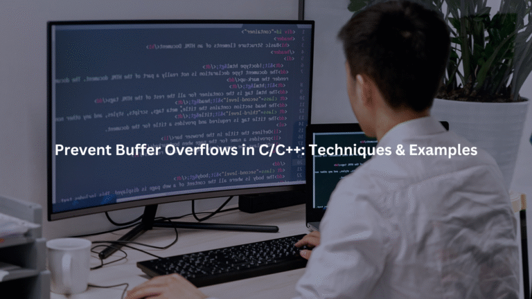 prevent buffer overflows c cpp techniques examples