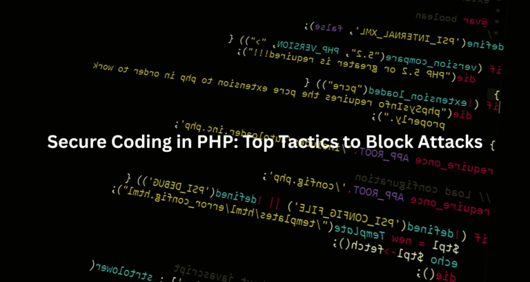 Master secure coding in PHP with expert-backed practices that prevent vulnerabilities and protect your web apps from common threats.