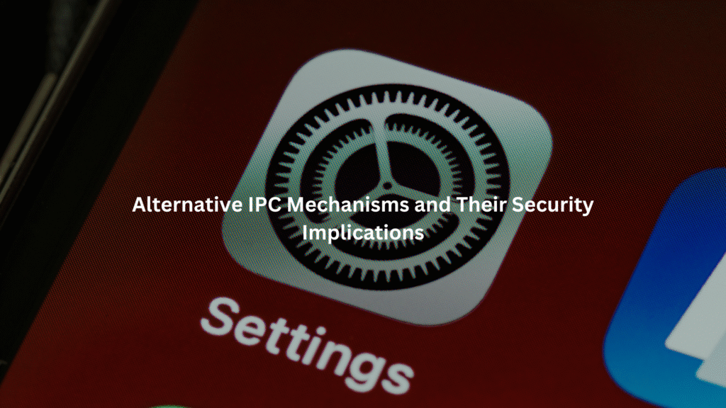 secure inter process communication ipc ios xpc mach ports