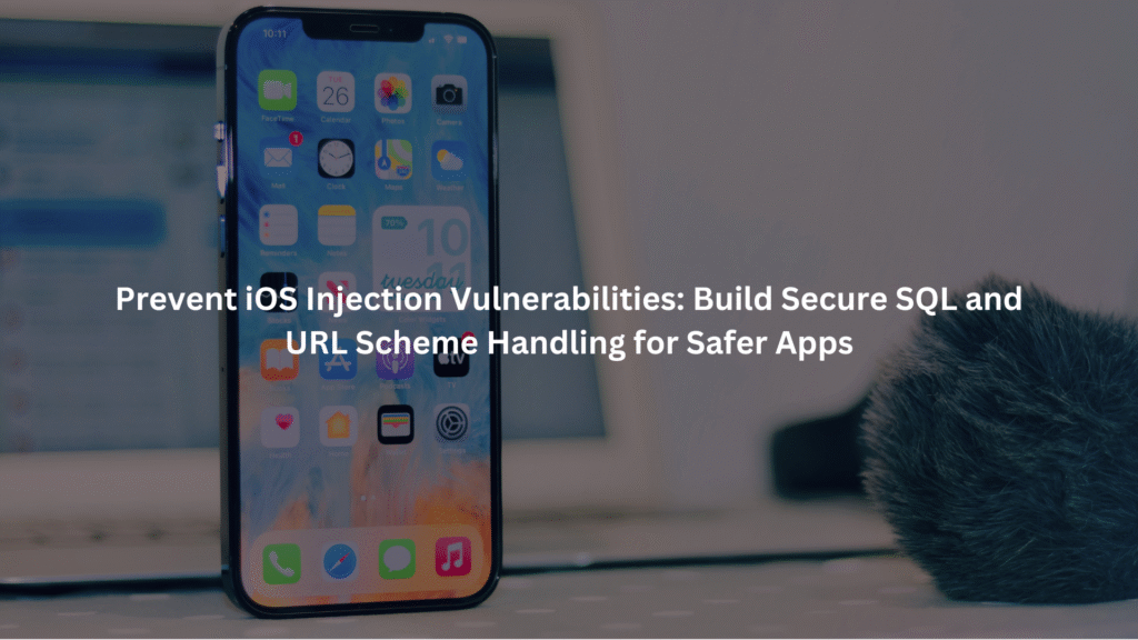 Prevent iOS Injection Vulnerabilities: Build Secure SQL and URL Scheme Handling for Safer Apps