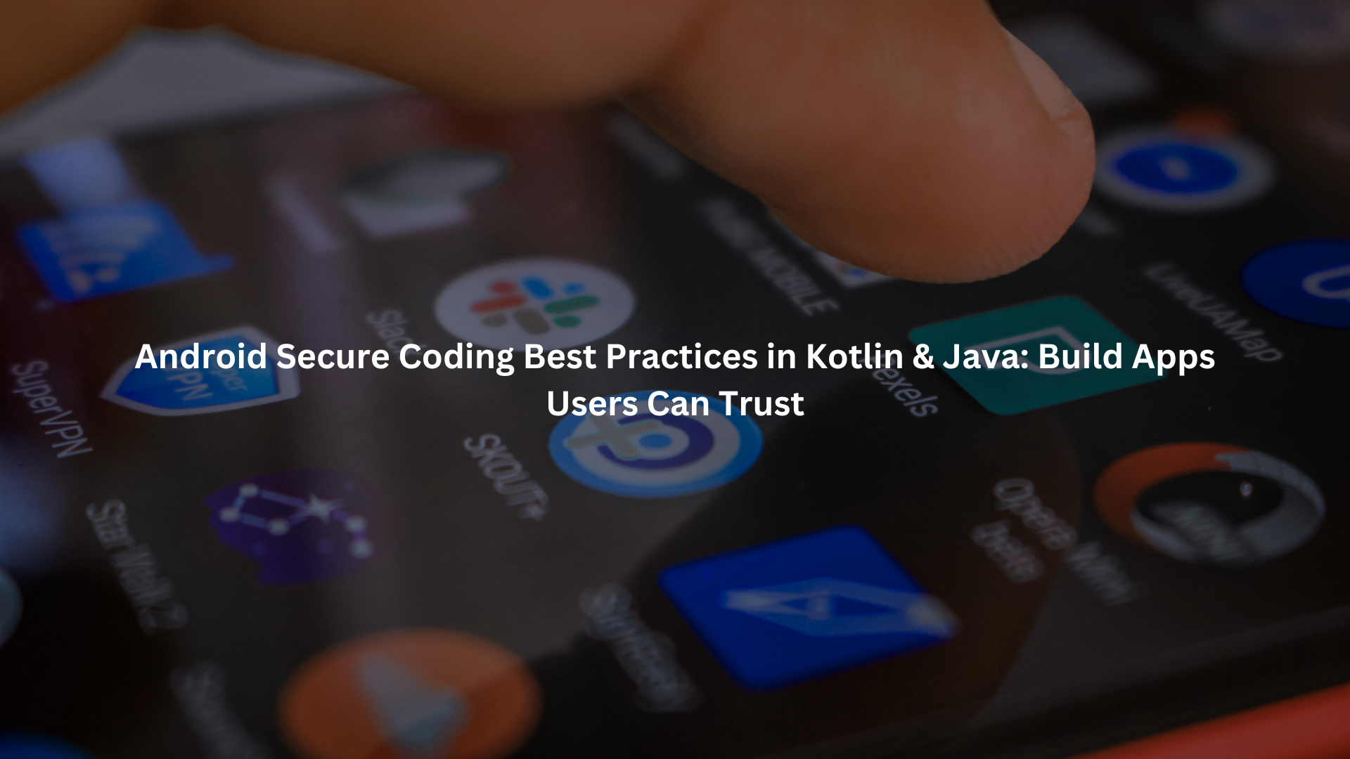 android secure coding best practices kotlin java