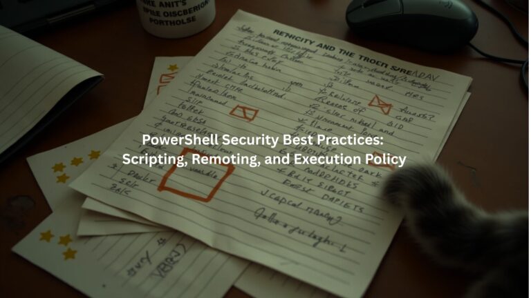 PowerShell Security Best Practices: Scripting, Remoting, and Execution Policy