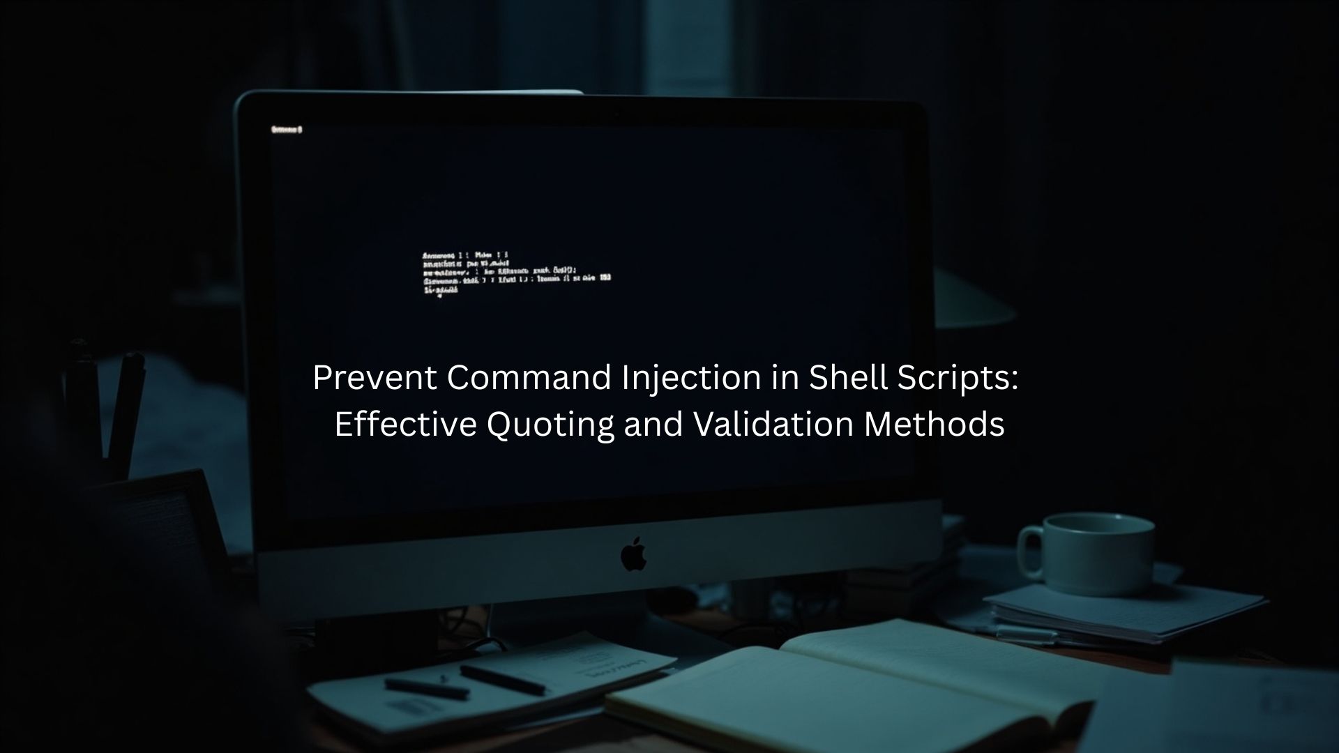 Prevent Command Shell Script Injection Fix: Validation Quoting Methods