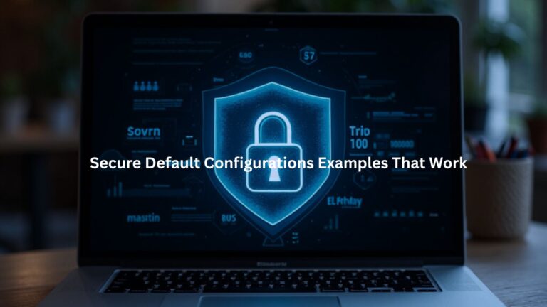 Secure Default Configurations Examples That Work