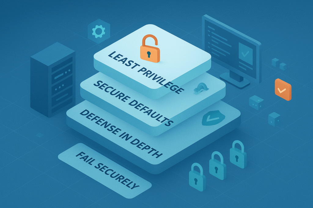 Visualizing the foundations of robust security architecture - from access control to secure design.