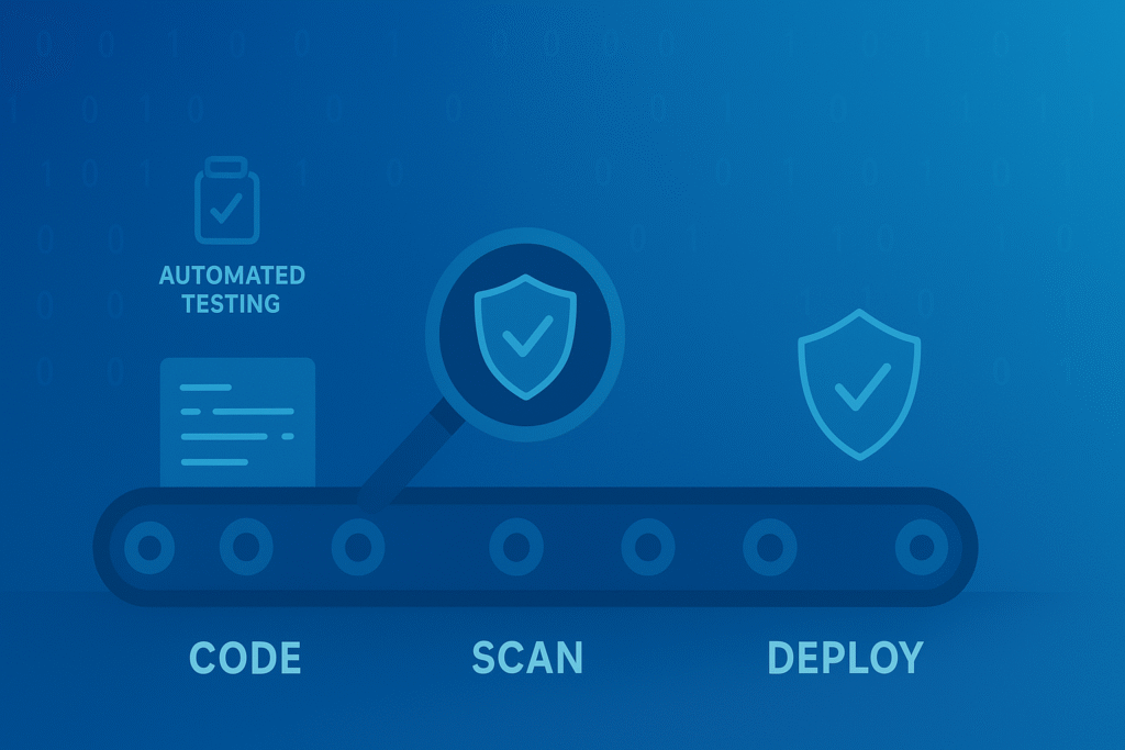Automated testing for secure coding - scan and deploy with built-in security safeguards.
