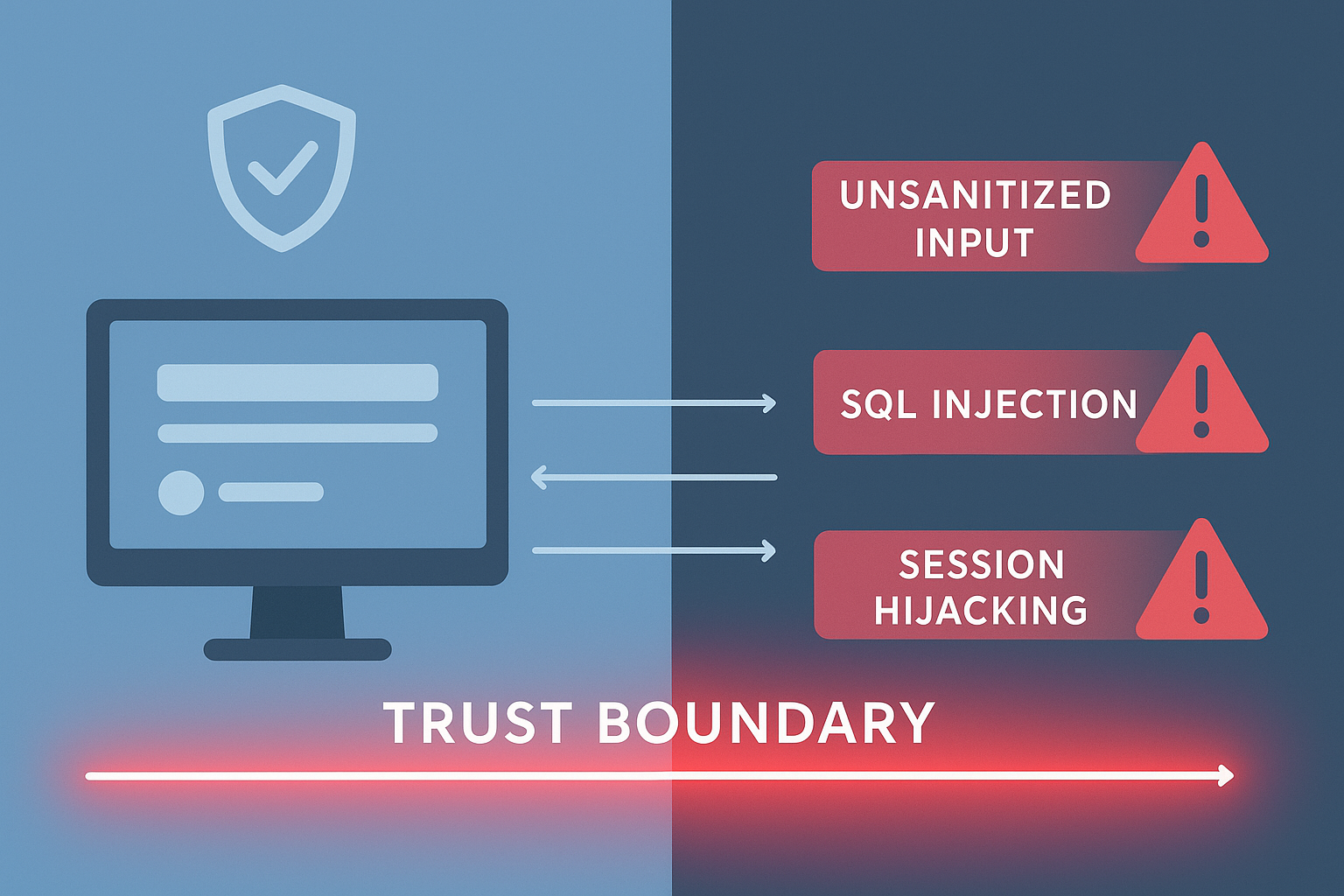  Maintaining a robust trust boundary to safeguard against unauthorized access and data breaches.