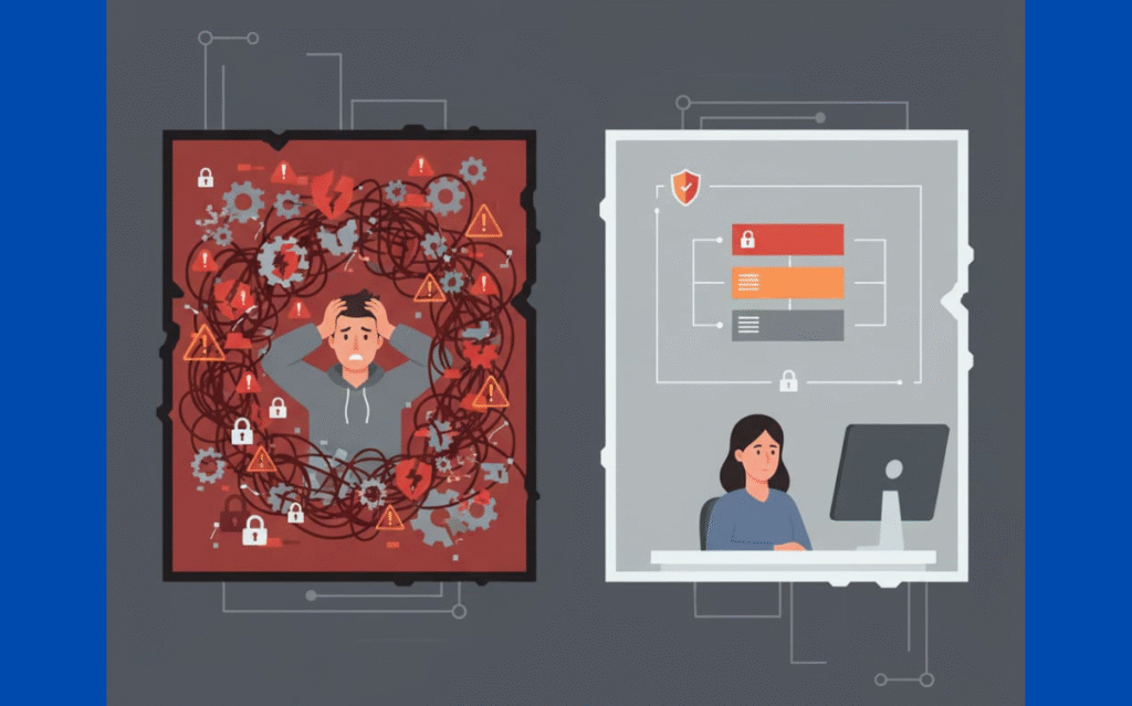 Streamlining security protocols and user interfaces to enhance system efficiency and reliability.
