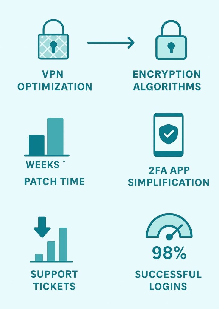 Integrating a comprehensive security approach that prioritizes optimization, algorithms, and user-centric simplicity.