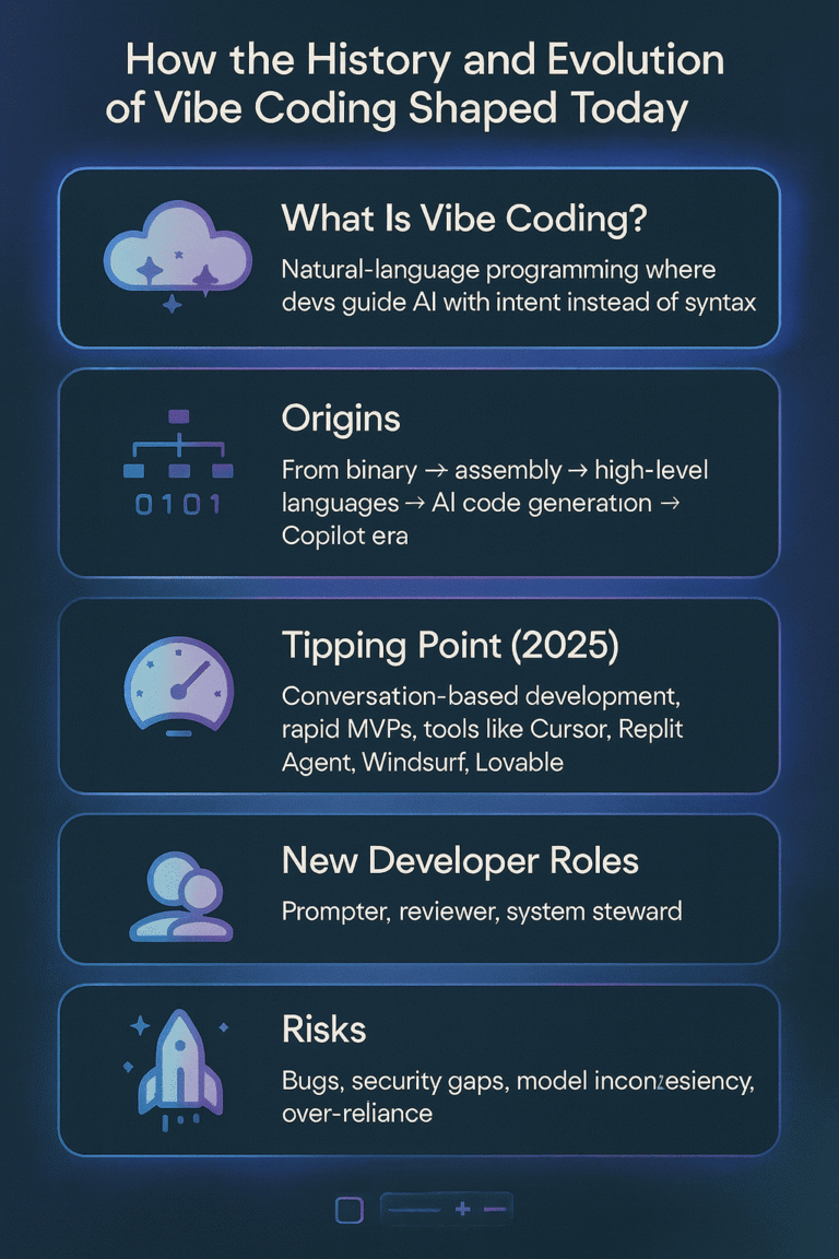 How the History and Evolution of Vibe Coding Shaped Today