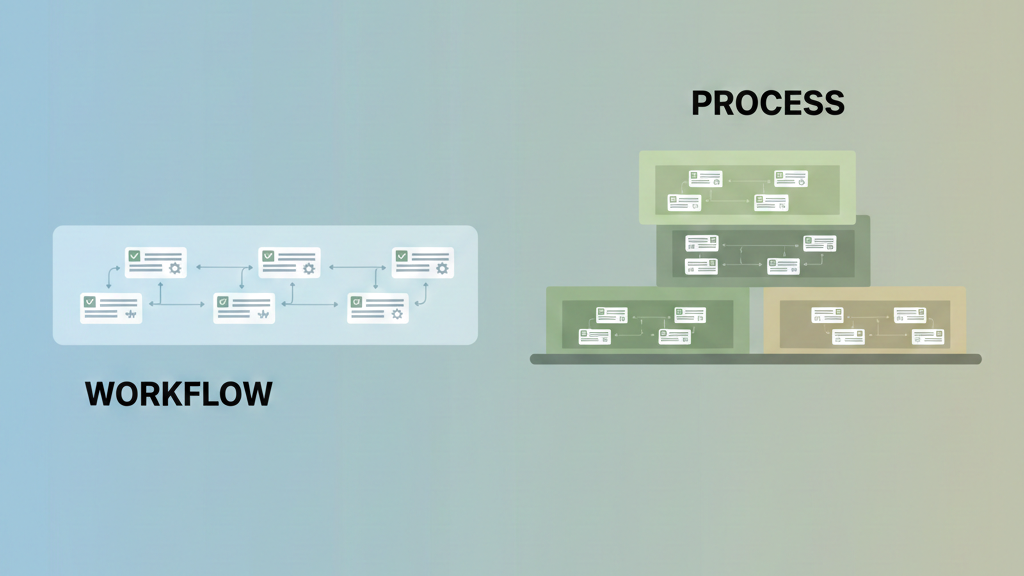 What are the key workflow differences