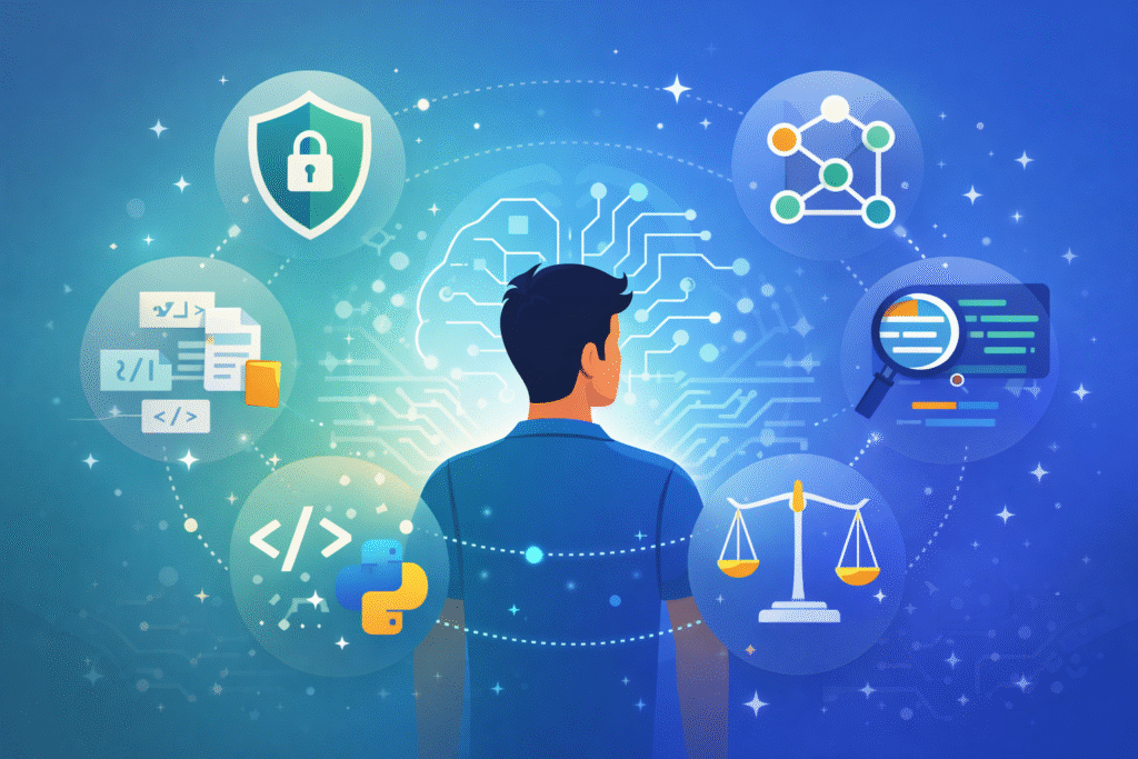 Visualizing How to Adapt Your Career for an AI-First World through human and AI collaboration skills