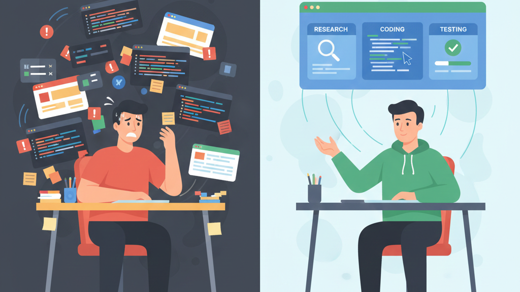 How senior developers can leverage this workflow to review AI-generated code with built-in security and quality checks