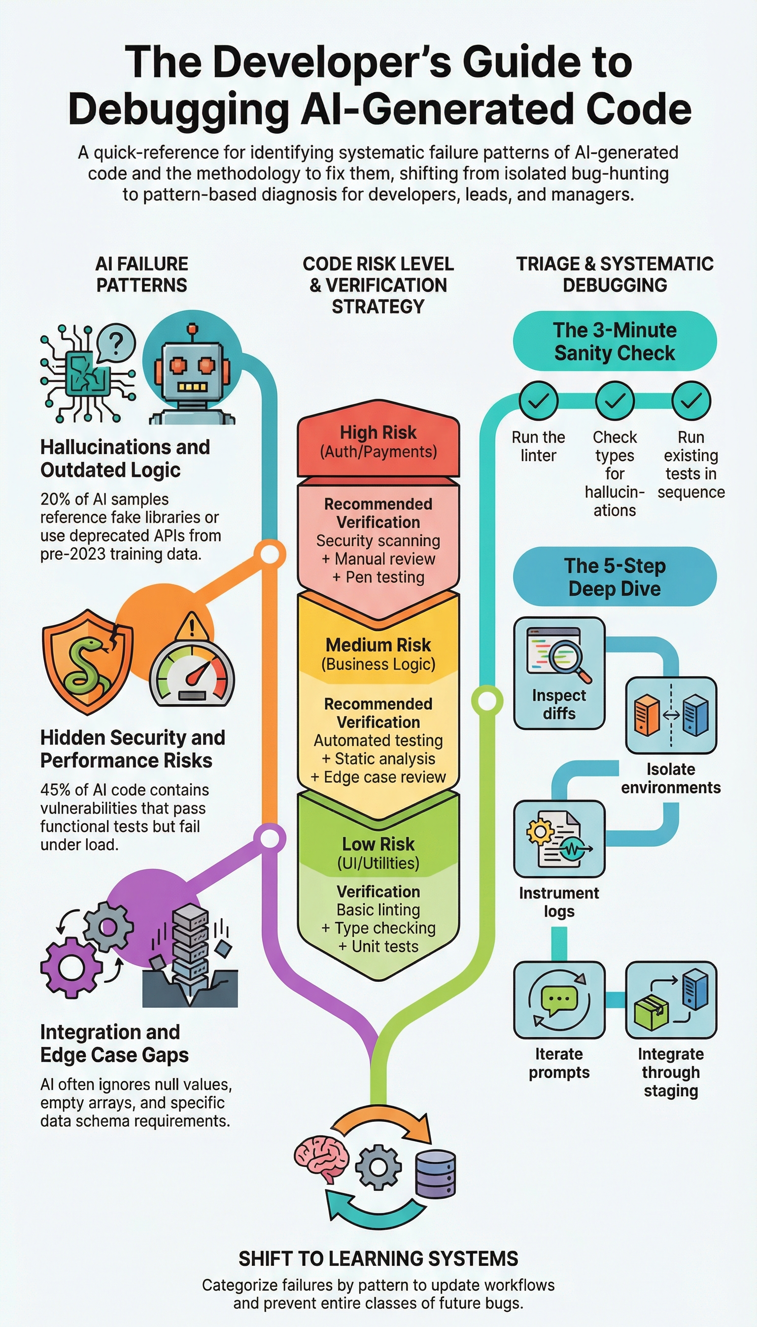 Debugging AI-Generated Code: A Guide to Identifying and Resolving Systematic Failure Patterns