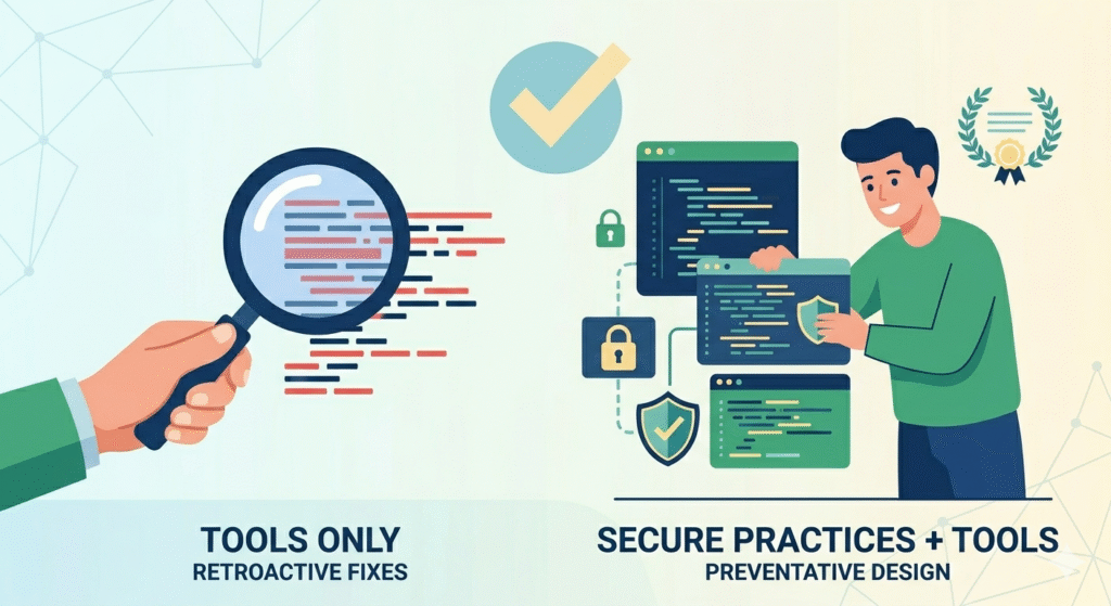 Securing software with secure coding tools Cyber Resilience Act helps organizations build stronger code from the start. 