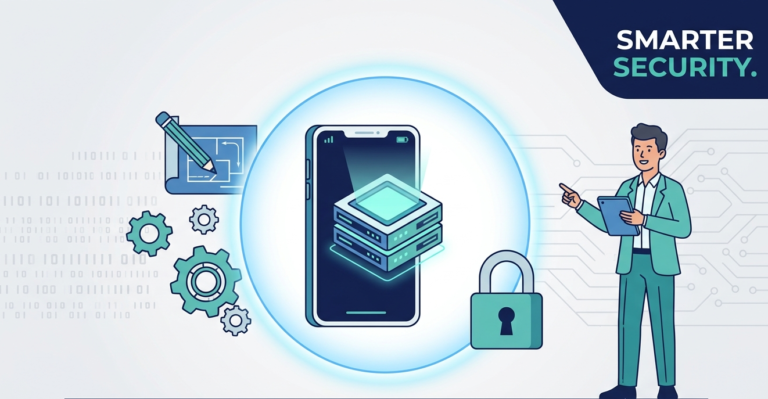 Vector illustration showing cyber resilience act compliance services for early digital product security. 