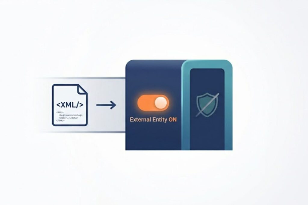 Content validation against XXE failing as external entities stay enabled past an unguarded shield