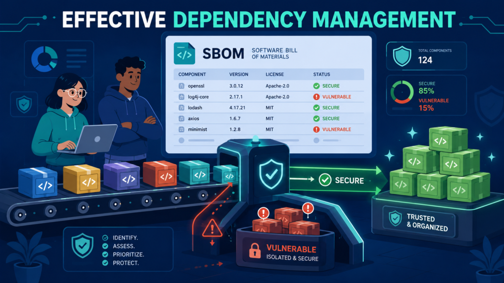 Managing Vulnerable Third Party Libraries Effectively