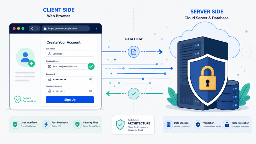 Client Side vs Server Side Validation: What to Know