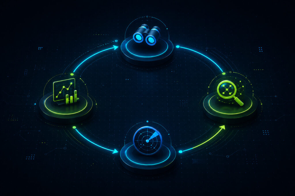 Conceptual representation of an isolated testing lab for software vulnerabilities. 