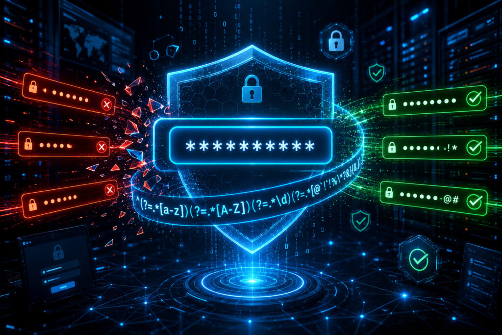 Secure Regex Password Complexity Example Best Practices