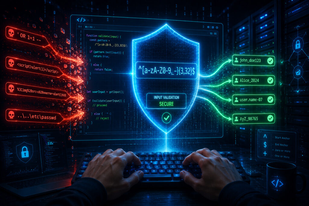 Using Regex Securely Input Validation Best Practices