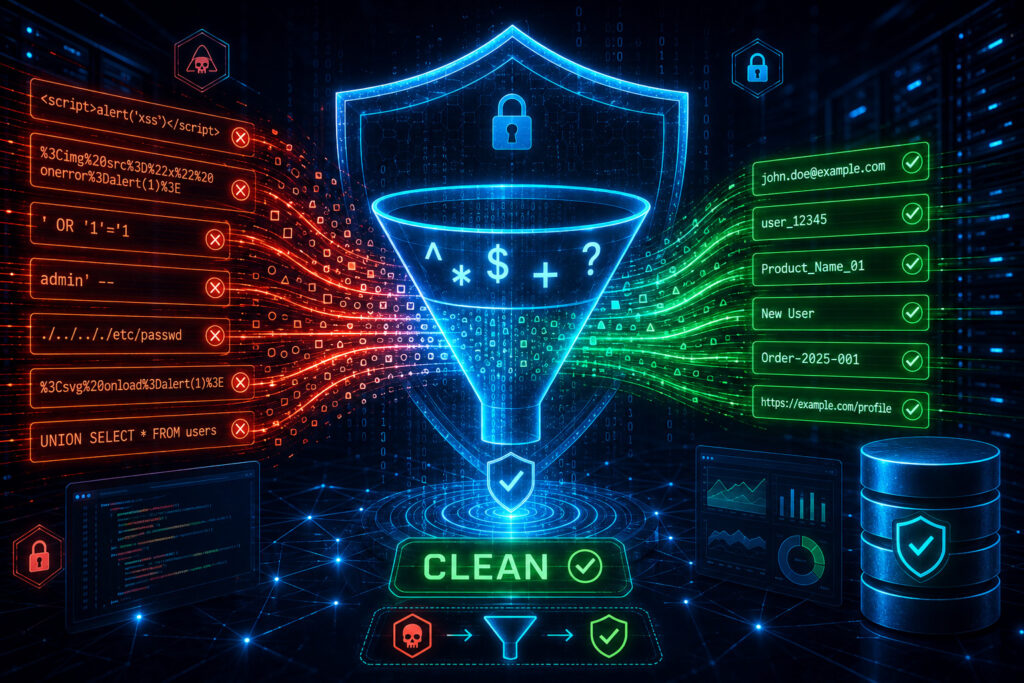 Sanitizing Input Using Regex Carefully for Secure Apps