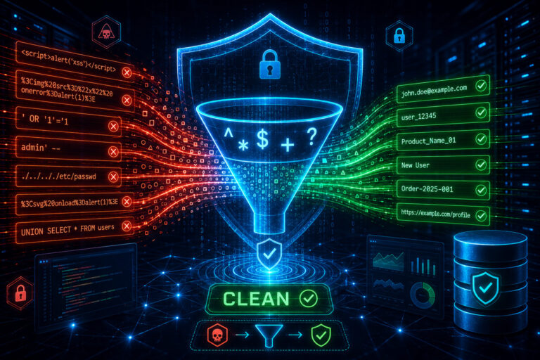Sanitizing Input Using Regex Carefully for Secure Apps