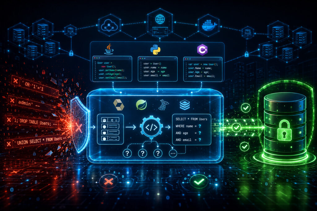 Implementing Parameterized Queries ORM Framework for Secure Code