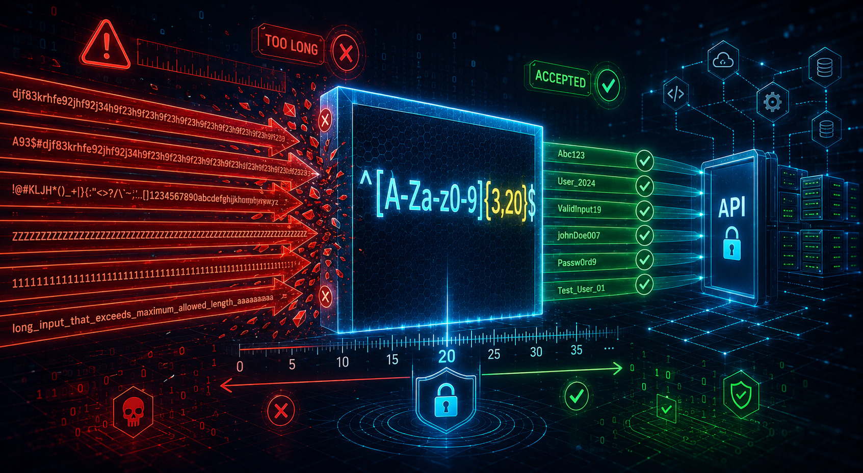 Mastering Input Length Validation Regex for Secure APIs