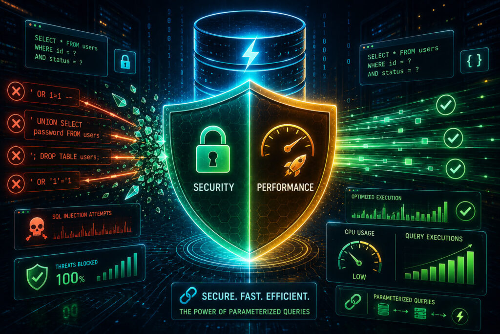 Benefits Parameterized Queries Security Performance for Web Apps